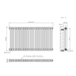 Designer Mild Steel Horizontal Radiator | The Radiator Hub