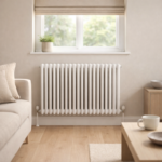 Aura 3 Column Horizontal Radiator 600mm x 830mm White