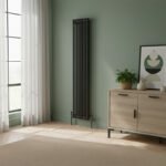 Aura 3 Column Vertical Radiator 1800mm x 290mm Anthracite - Image 3