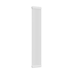 Aura 2 Column Vertical Radiator 1800mm x 380mm White - Image 3