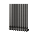 Aura 2 Column Vertical Radiator 1800mm x 470mm Raw Metal - Image 3