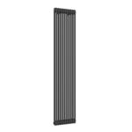 Aura 2 Column Vertical Radiator 1800mm x 470mm Anthracite - Image 4