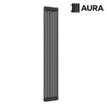 Aura 2 Column Vertical Radiator 1800mm x 380mm Anthracite - Image 7