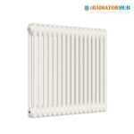Aura 2 Column Horizontal Radiator 600mm x 830mm White
