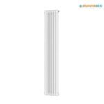 Aura 3 Column Vertical Radiator 1800mm x 290mm White