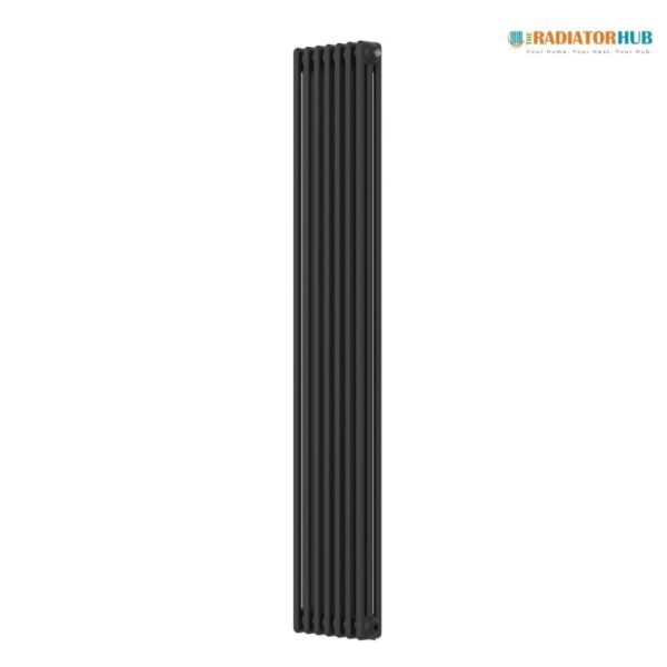 Aura 3 Column Vertical Radiator 1800mm x 335mm Anthracite