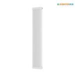 Aura 3 Column Vertical Radiator 1800mm x 335mm White