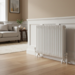 Aura 3 Column Horizontal Radiator 600mm x 830mm White