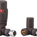 TRH Contemporary Corner TRV Set Mocha