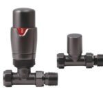 TRH Contemporary Straight TRV Set Gunmetal