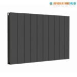 TRH Sheringham Double Horizontal Radiator 600mm x 1022mm Anthracite