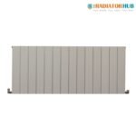 TRH Sheringham Double Horizontal Radiator 600mm x 1432mm White