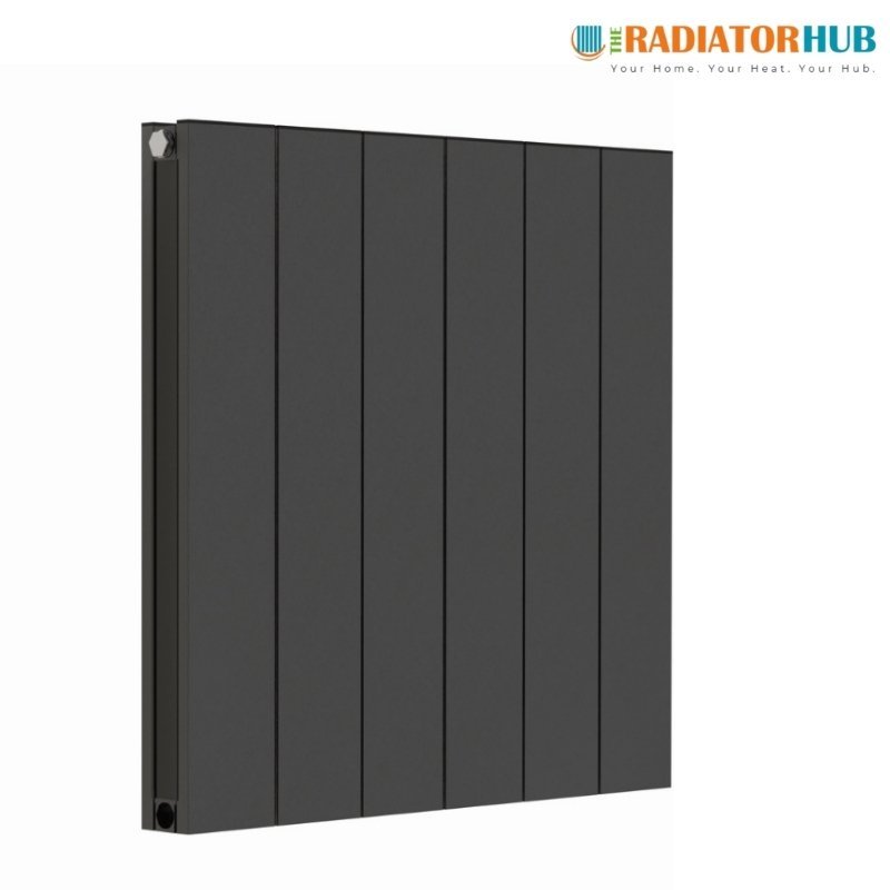 TRH-Sheringham-Double-Horizontal-Radiator-600mm-x-612mm-Anthracite.jpg TRH Sheringham Double Horizontal Radiator 600mm x 612mm Anthracite - Image 1