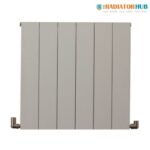 TRH Sheringham Double Horizontal Radiator 600mm x 612mm White