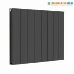 TRH Sheringham Double Horizontal Radiator 600mm x 814mm Anthracite