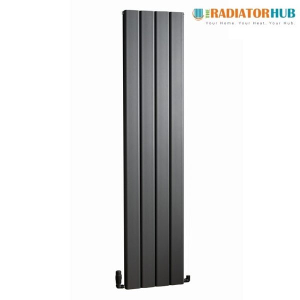 TRH Stafford Double Vertical Radiator 1800mm x 407mm Anthracite