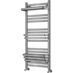 Luxury Heated Towel Rail 1000mm x 500mm in Gun Metal finish, front view