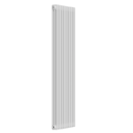 Close-up of white finish and 3-column profile on the 1800mm x 515mm radiator