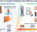 Radiator Covers vs Designer Radiators infographic showing how radiator covers reduce heat efficiency, restrict airflow, increase energy bills and why designer radiators provide better heating performance.