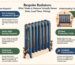 Bespoke made-to-measure radiator in a custom size