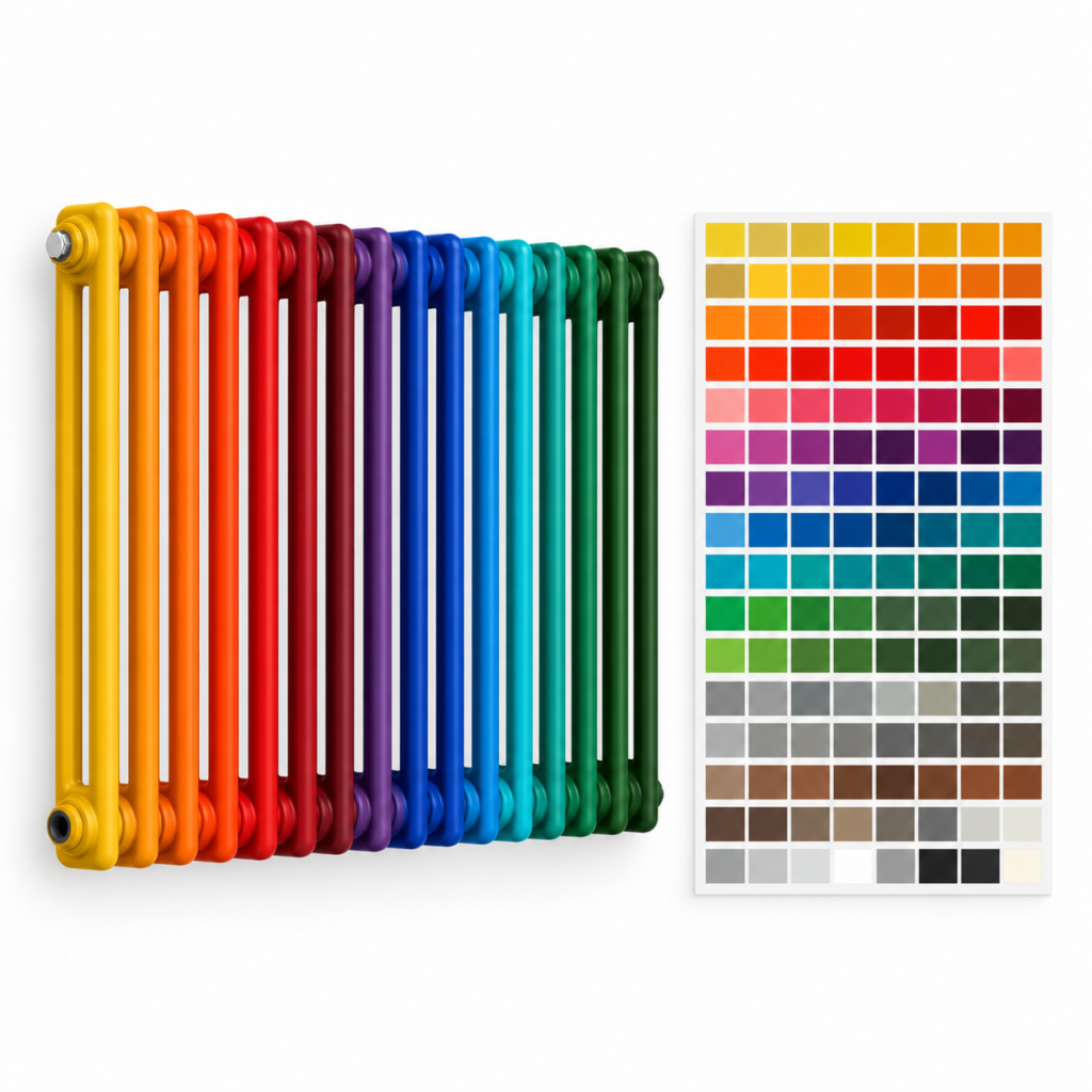 2 Column Horizontal RAL Colour Rads