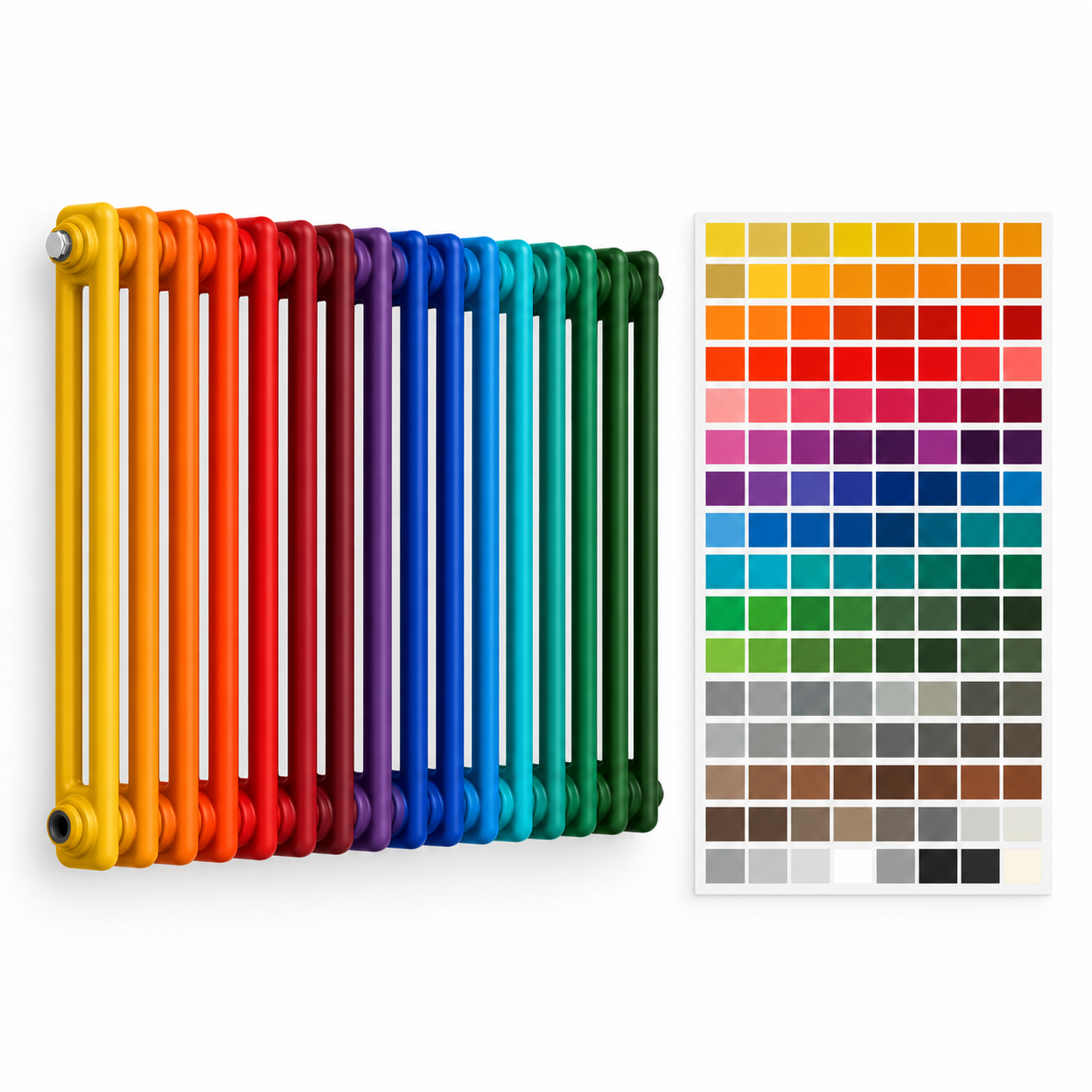 2 Column Horizontal RAL Colour Rads 2 Column Horizontal RAL Colour Rads