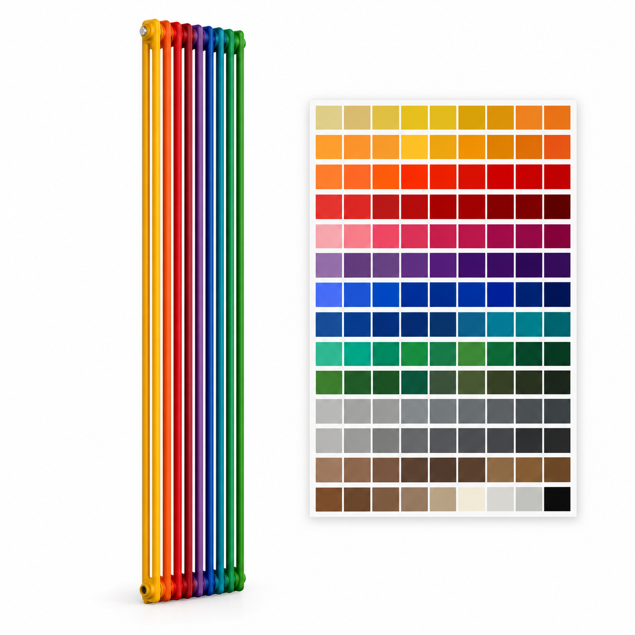 2 Column Vertical RAL Colour Rads 2 Column Vertical RAL Colour Rads