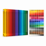 3 Column Horizontal Radiators RAL Colours