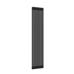 Aura 2 Column Vertical Radiator 1800mm x 470mm Matt Black - Image 4