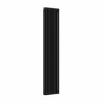 Aura 3 Column Vertical Radiator 1800mm x 425mm Matt Black - Image 4
