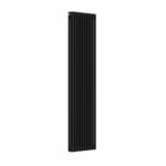 Aura 3 Column Vertical Radiator 1800mm x 470mm Matt Black - Image 4