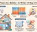 Prepare radiators for winter UK checklist